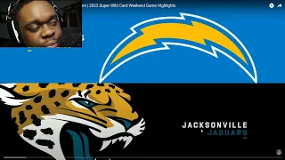 JuJuReacts To Los Angeles Chargers vs. Jacksonville Jaguars | 2022 Super Wild Card Weekend Game