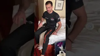 Андрей Корешков о состоянии ноги после боя