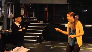 In Rehearsal: "Anything Goes" Stars Sutton Foster and Joel Grey Sing "Friendship"