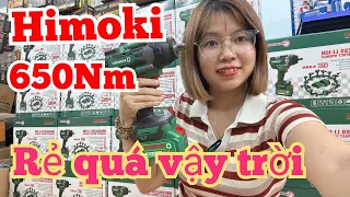 ✅Máy Siết Ốc , mở bulong Himoki 650Nm , Lực lớn mà rẻ quá trời | Cu Bờm Tv 0929.826.628