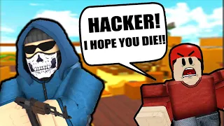 MAKING TOXIC ARSENAL PLAYERS RAGE QUIT! (THEY THOUGHT I WAS HACKING..) | ROBLOX