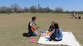 Serenading People in Austin  Texas "Because I Got High" Afroman Cover