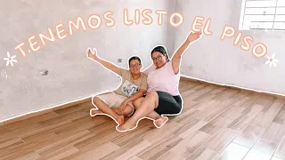 YA INSTALAMOS EL PISO + VIAJAMOS A LOS AÑOS 50s🪩⌛️