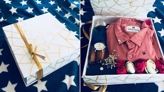 How to make classy box | shirt box tutorial | hamper box | gift box | trending gift box