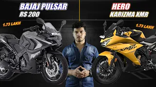 Hero Karizma XMR VS Bajaj Pulsar RS 200 | Detailed Comparision
