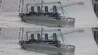 Metal Earth Build - Titanic