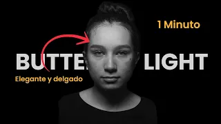 Butterfly light en 1 minuto | 💡 Esquemas de iluminación con una sola luz | #Shorts