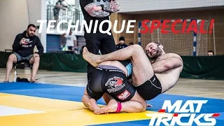 ADCC 2017 European Trials Silver Medallist Shows Arm-in Guillotine and Kimura