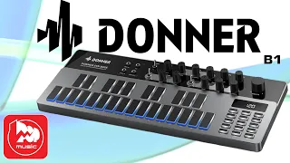 Аналоговый синтезатор Donner B1. Клон Roland TB-303 - улучшенный и дополненный