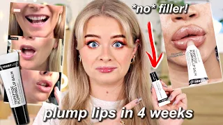 I tried *that* VIRAL "Lip Filler" Balm for 4 weeks.. My honest thoughts (Inkey List Peptide Balm)