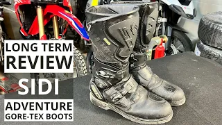 Long Term Review: Sidi Adventure Gore-Tex Boots 4K