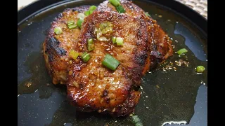 Honey Garlic Pork Chops