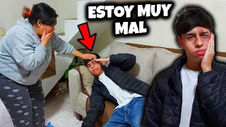 LLEGO G0LP3AD0 A MI CASA Y ASÍ REACCIONO MI MAMÁ!! 😱 BROMA PESADA