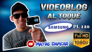 Mini VideoBlog Retro con Camara Samsung PL 120