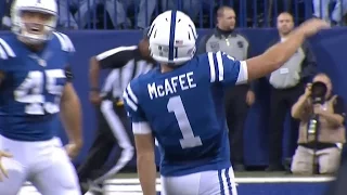 Pat McAfee Finds Erik Swoope For 35 Yard Pass On Fake Punt || Week 12 Colts vs Steelers