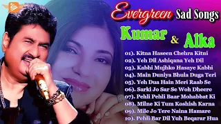 Kumar Sanu & Alka Yagnik 90's Evergreen Bollywood Songs Jukebox 🌷 Bollywood 90's Duets Love songs