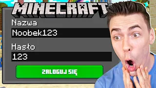 WŁAMAŁEM SIĘ NA KONTO NOOBA w Minecraft!