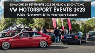 VW Motorsport Évent 2023 nous y avons exposé la Compact BMW E46 Polizei