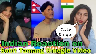 INDIAN Reaction on Nepal| Sobit Tamang Omegle Video Reaction| Krazy Kudi