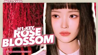 [H1-KEY - 'ROSE BLOSSOM'] Instrumental + Karaoke (Easy Lyrics) | PATREON REQUESTED