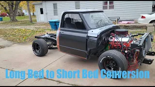 BROTHERS Truck Parts - Long Bed to Short Bed Conversion - 1972 Chevy C10
