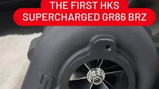 The First HKS GT2 SUPERCHARGED GR86 BRZ ZN8 ZD8