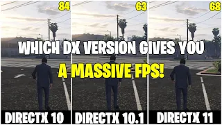 GTA 5 DirectX 10 vs DirectX 10.1 vs DirectX 11 | Graphics & FPS Comparison (2020 UPDATED)