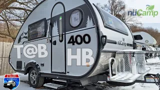 Have YOU SEEN the 2024 T@B 400 HB by @nucamprv with HIDDEN BUNKS?
