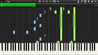 Castlevania - Symphony of the Night - Lost Painting - Synthesia Piano Tutorial