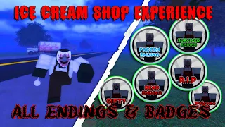 Ice Cream Shop Experience 🍦 - ALL Endings  [Full Walkthrough] Roblox