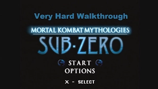 Mortal Kombat Mythologies Very Hard Komplete Run