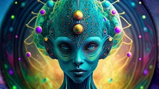 PSYCHEDELIC ALIENS ॐ THE DARKNESS SPACE mix 2079