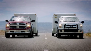 TOWING Comparison – Ford F150 vs RAM 1500 vs Chevrolet Silverado
