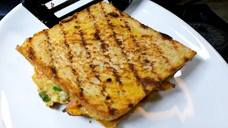Grilled Toast Recipe; that is so delicious that i want to eat it every day  Simple, Easy and Yummy 😋