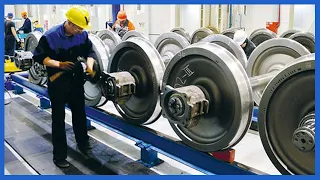 Incredible heavy railway wheel manufacturing - Perfect Railway Wheel Production Process