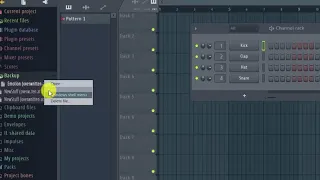 FL Studio 20: Locating Backup project folder with Windows Shell Menu