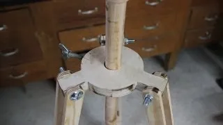 Homemade Wooden Tripod Camera  - Easy to Make.