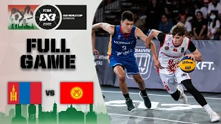 Mongolia v Kyrgyzstan | Men | Full Game | FIBA 3x3 U18 World Cup 2022