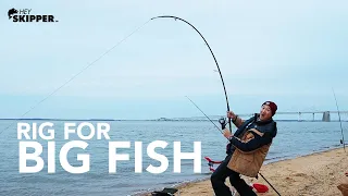 Catch BIGGER FISH w/ this Fishing Rig! Beach Fishing Rigs and Tactics