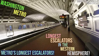 Exploring the Washington Metro (and it's really long escalators!) (TAWD TRANSIT #2)