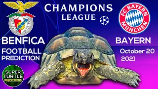 Benfica vs Bayern Munich ⚽ UEFA Champions League 2021/22 🐢 Turtle Football Predictions