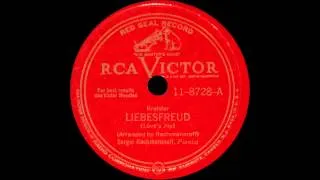 Rachmaninoff plays Kreisler Liebesfreud (1942)