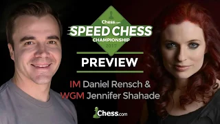 Speed Chess Championship Preview with IM Rensch and WGM Shahade