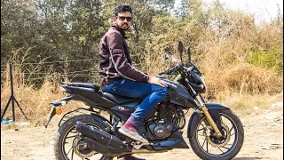 TVS Apache 200 Review - Race With Duke 250 | Faisal Khan