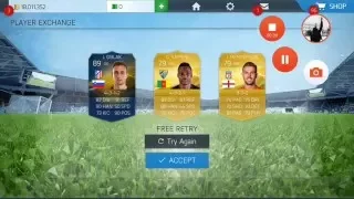 WOW! I GET MESSI 98 TOTS Fifa16 mobile Android / iOS pack opening player exchange