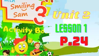 Карпюк 3 НУШ Activity Book Тема 2 Урок 1 с. 24✔Відеоурок