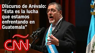 El discurso de Bernardo Arévalo tras asumir la presidencia de Guatemala