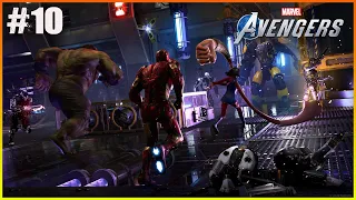 Прохождение Marvel's Avengers (Мстители Марвел) — Часть 10: УНИЧТОЖЕНИЕ БАЗЫ A.I.M