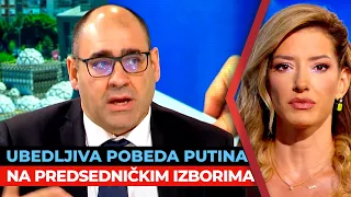 Ubedljiva pobeda Vladimira Putina na predsedničkim izborima I Vladimir Đukanović I URANAK1