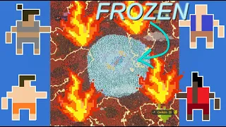 MELTING Kingdoms Fight Over A FROZEN Oasis! - WorldBox